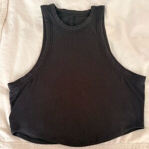 lululemon athletica Black Tank Top